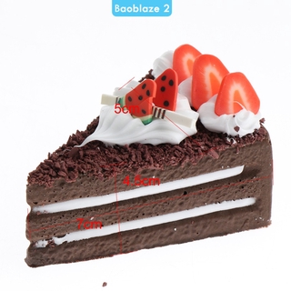 [baoblaze2] Mô Hình Bánh Tráng Miệng Nhân Tạo Dùng Trưng Bày Trang Trí