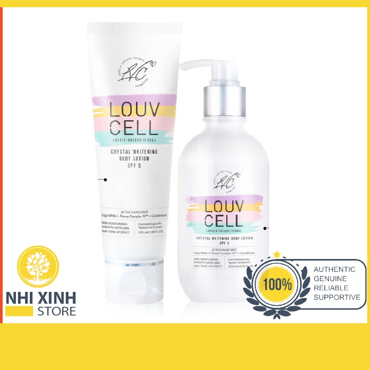 Kem Dưỡng Trắng Da Body Louv Cell | BigBuy360 - bigbuy360.vn