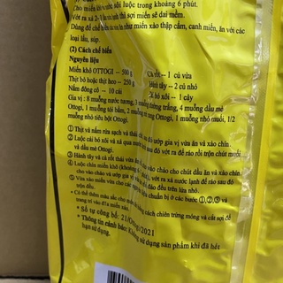 [500g] Túi Miến Khô Khoai Lang Ottogi