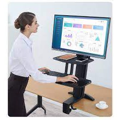 Giá Treo Màn Hình Máy Tính Kẹp Bàn Bàn Nâng Lên Hạ Xuống Tự Động NB - L80