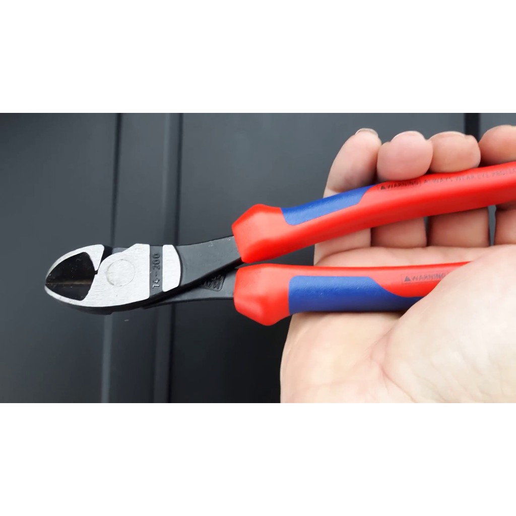 Kìm Knipex Thân Chéo Lưỡi Cắt 64 HRC - 74 02 160 / 74 02 180 / 74 02 200      _G7tools_