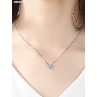 Dây chuyền nữ nhật vy mặt đính đá lấp lánh, dễ thương - dc607