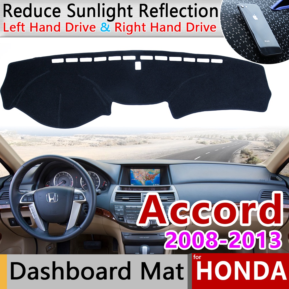 Thảm Lót Chống Trượt Cho Bảng Điều Khiển Xe Hơi Honda Accord 8 2008 2009 2010 2011 2012 2013