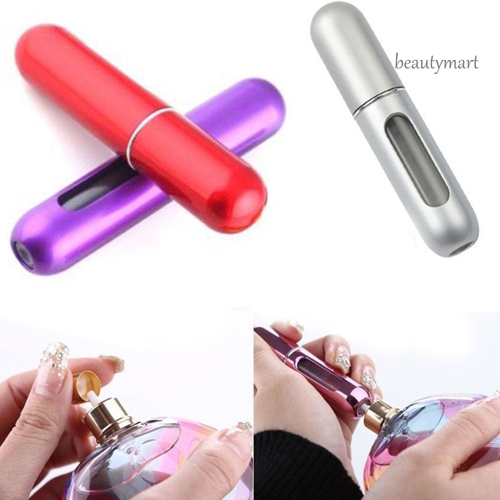 [Hàng mới về] Bình chiết nước hoa mini thiết kế đầu xịt dung tích 5ml