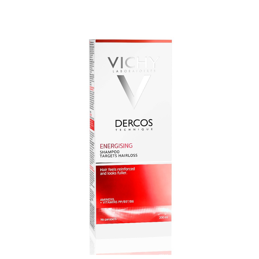Dầu gội giúp ngăn ngừa và giảm rụng tóc,giúp tóc trông dày mượt hơn Vichy Dercos Energising Shampoo Hairloss 200ml | BigBuy360 - bigbuy360.vn