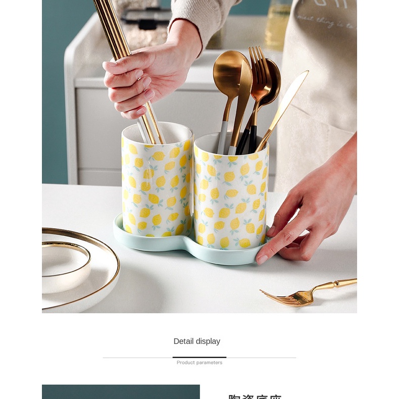 Giá Đỡ Đũa/Đũa/Đũa Bằng Sứ Phong Cách Châu Âu Sáng Tạo