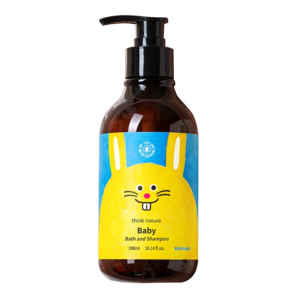Sữa tắm gội cao cấp Think Nature KOKOrabbit Baby Bath and Shampoo 300ml