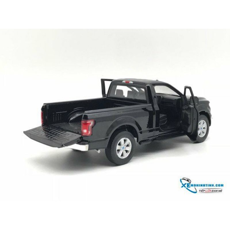 Xe Mô Hình Ford F-150 2015 1:24 Welly (Đen)