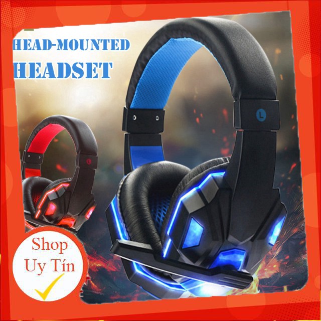 Tai Nghe Chơi Game Chống Ồn Có Micro Cho Pc / Điện Thoại / Máy Tính Liên hệ mua hàng 084.209.1989