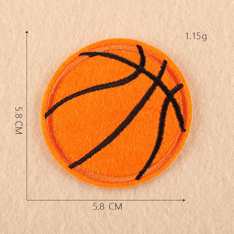 Thể Thao Fusible Thêu Sắt Trên Miếng Dán Với Nóng Chảy Dính Vải DIY Quần Áo Phụ Kiện