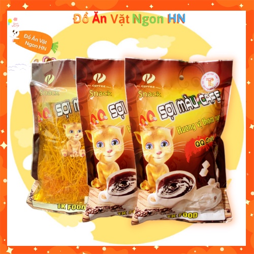 Tăm Cay Snack Sợi Màu Cafe Đồ Ăn Vặt Cổng Trường Ngon Hót Của Tuổi Thơ Giá Rẻ