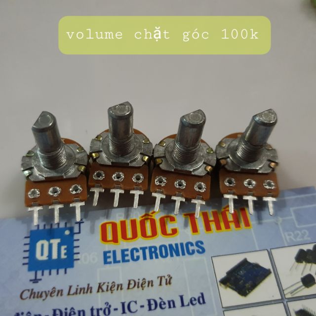 Combo 4 biến trở volume chặt góc 100k đơn (3 chân)