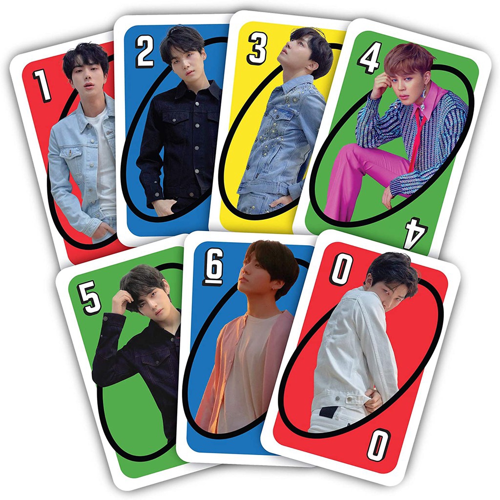 Bộ Bài Uno Chơi Board Game K-Pop Bts