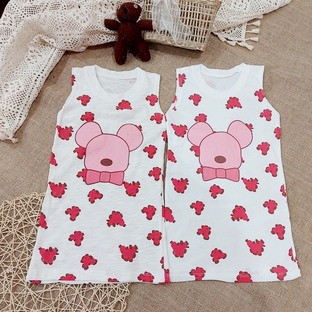 (9-18kg) Váy cho bé gái TB28 đầm bé gái xinh xắn dáng suông