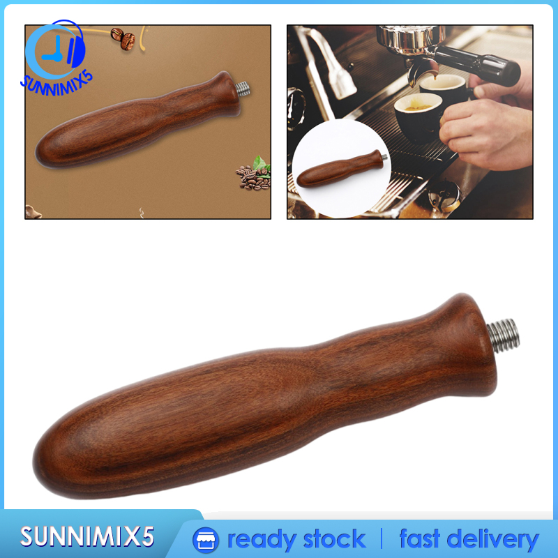 [Trend Technology]Portafilter Solid Wooden Handle For Coffee Machines Tool Espresso Machine A