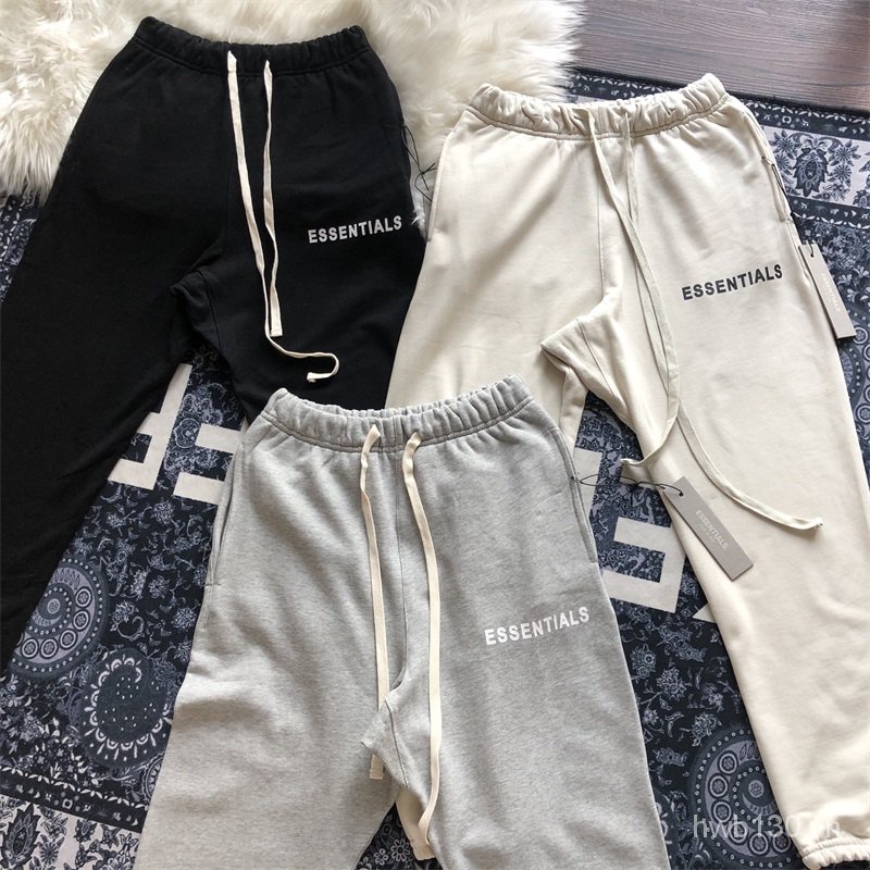 FEAR OF GODClassic All-Matching Trousers Fashion BrandFOGEuropean and American High Street Big Talker Same Style Men and Women Casual Sweatpants