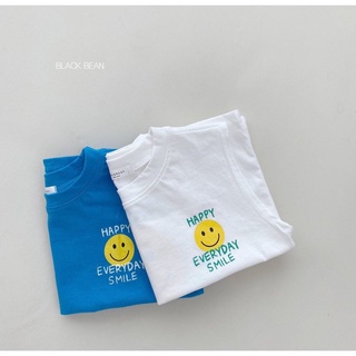 Áo trần tay mặt cười happy - blackbean
