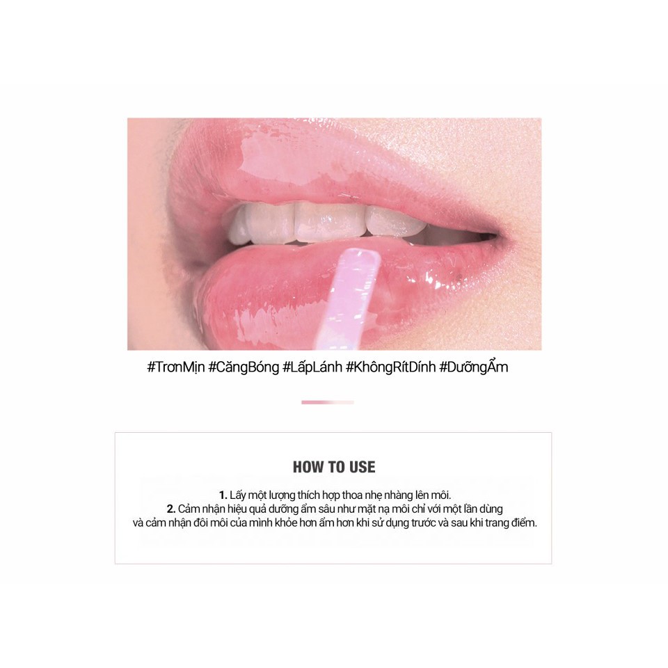 Son Bóng Trong Suốt BBia Lip Oil (3 mùi) 4.5g - Bbia Official Store | BigBuy360 - bigbuy360.vn