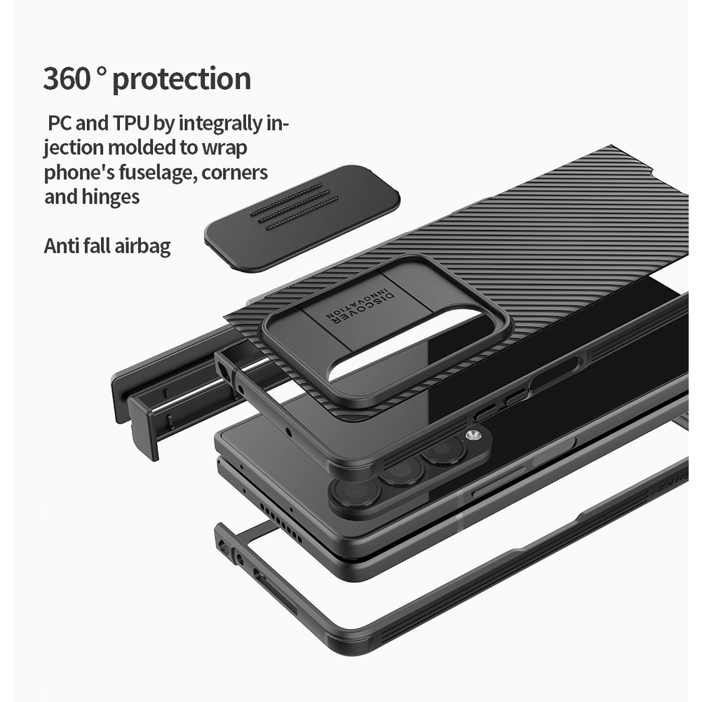 Nillkin Ốp Điện Thoại Nhiều Màu Sắc Cho samsung galaxy z flod 4 5g w23 pro z fold 4 5g