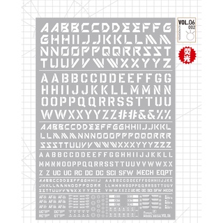 Decal nước Hobby Mio Custom Decal Vol.06