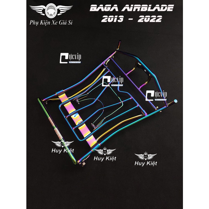 [Rẻ Vô Địch] Baga Giữa AirBlade AB 2013 Đời 2013 - 2022 Inox 304 Xi Titan 7 Màu KP-4807