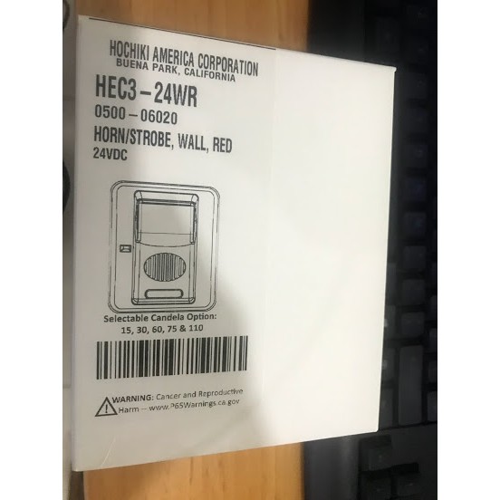 Còi đèn chớp báo cháy HOCHIKI HEC3-24WR