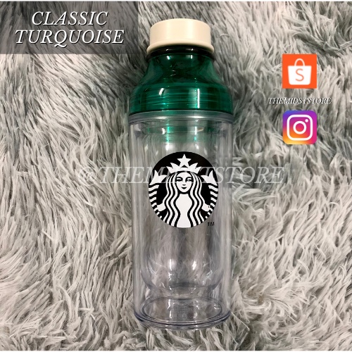 Bình Starbucks Classic Turquoise 16oz - 473ml