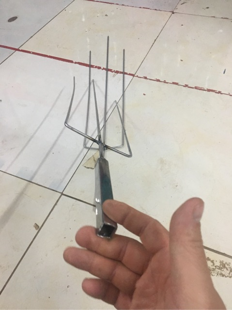 Xiên nướng cá, gà, ngan, vịt 3 trạng inox