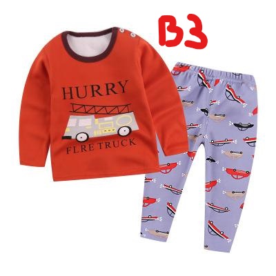 Bộ nỉ bông cho bé 7-20kg túi zip