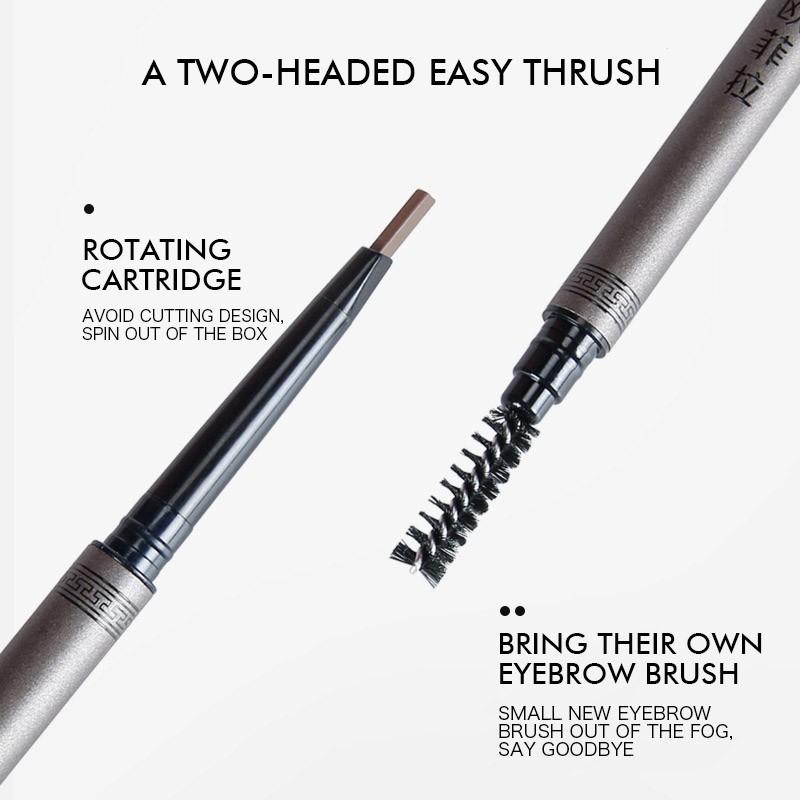 Chì Tán Lông Mày OUFEILA Chì kẻ mày không thấm nước Long Lasting Pigmented Easy Blend Eye Makeup Mỹ phẩm | BigBuy360 - bigbuy360.vn