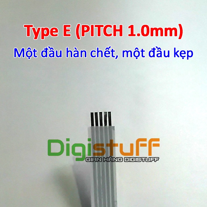 Cáp phẳng 5 pin AWM 20624 80C 60V VW-1