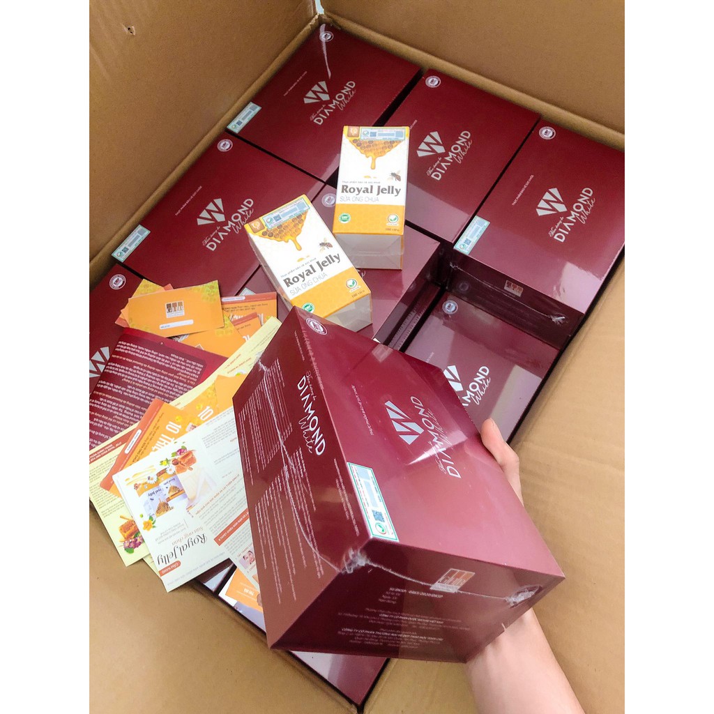 [HÀNG NGUYÊN TEM]Viên Uống Trắng Da Ngọc Trinh Diamond White