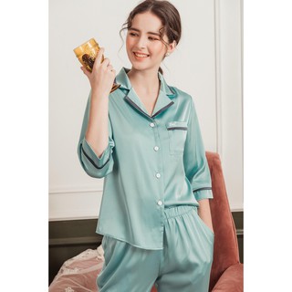 Bộ lụa bambi cao cấp tay lỡ - BB650