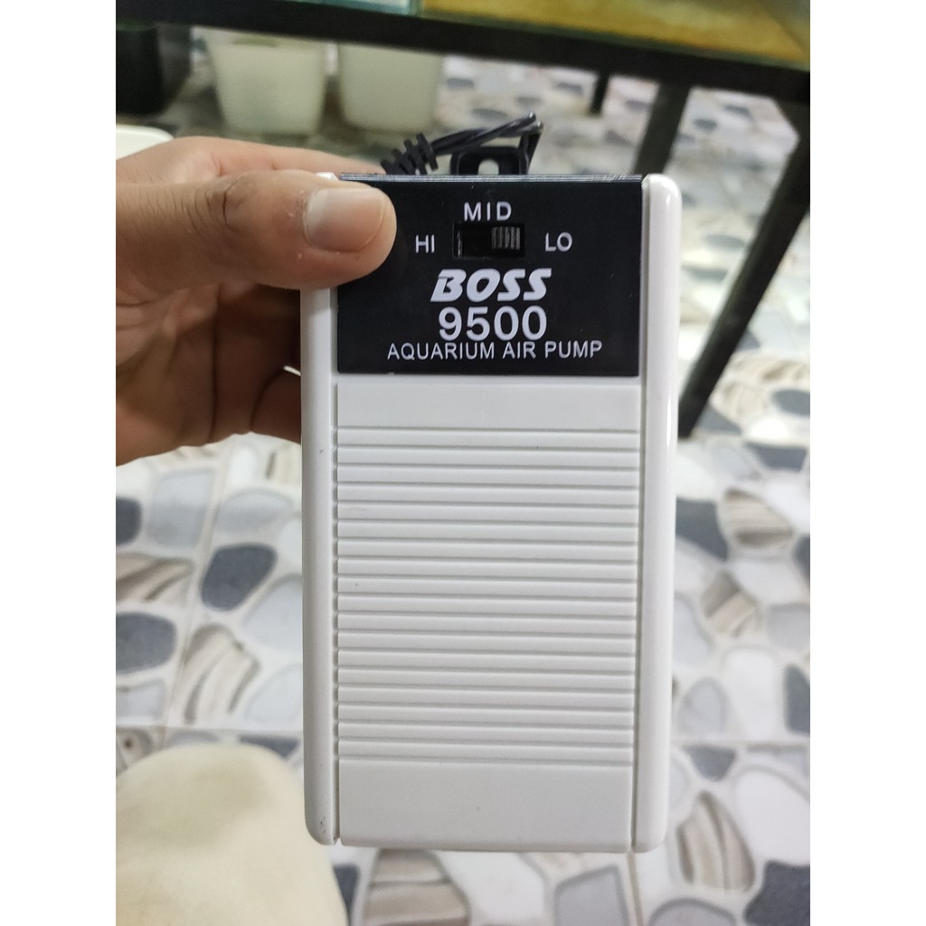 Máy XỦi oxy-Boss 9500 2 vòi chạy mạnh và siêu êm