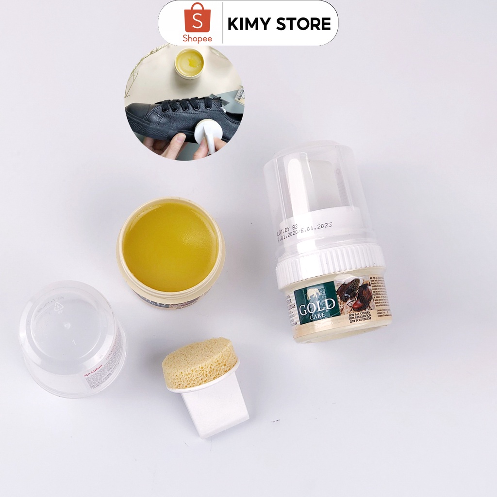 Sáp ong dưỡng da cao cấp Goldcare, xi không màu dưỡng da giày, túi xách, ghế da - nhập khẩu từ Thổ Nhĩ Kì