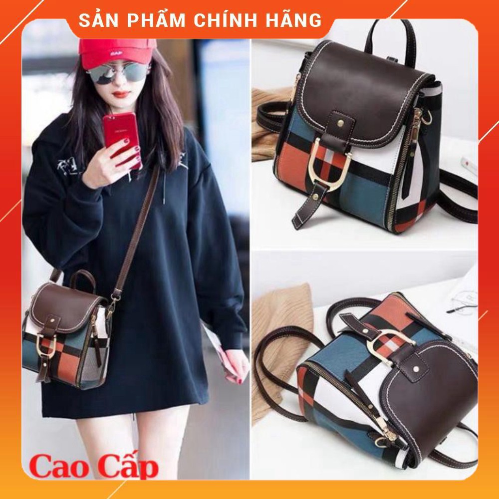 (Siêu Phẩm) BALO MINI BALO NỮ THỜI TRANG BALO SỌC ĐEO CHÉO ĐEO ĐƯỢC 2 KIỂU HÀNG NHẬP LOẠI 1