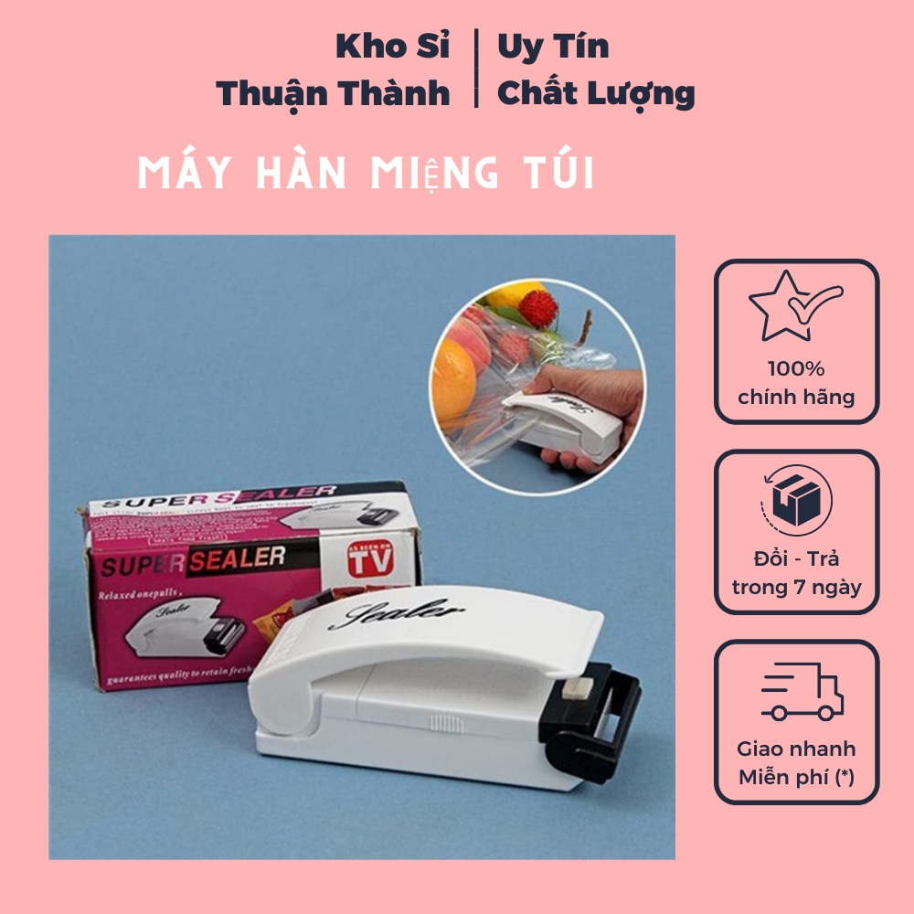 Máy hàn miệng túi thực phẩm mini cầm tay tiện lợi (KHOSKHOSI)