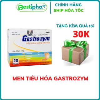Men Tiêu Hóa Gastrozym Hỗ trợ cho hệ tiêu hóa khỏe mạnh 20 gói