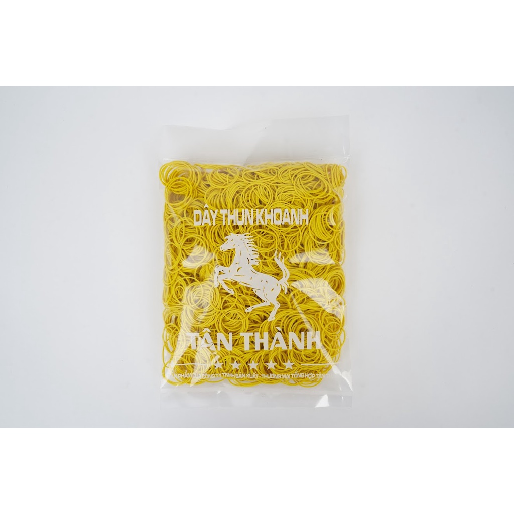 Dây Thun Ruột xe cột bánh mì kích thước 2.7cm  - bịch 500g 2 màu