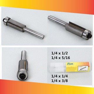  Bộ 4 mũi phay gỗ thẳng 6.35mm 