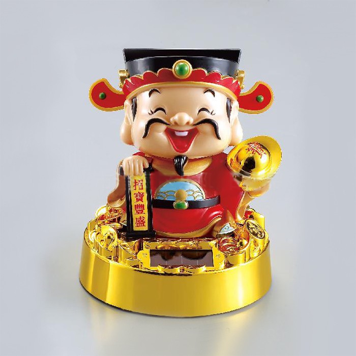 Thần Tài Trang Trí Năng Lượng Mặt Trời