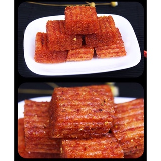 Thịt chay cay cắt miếng