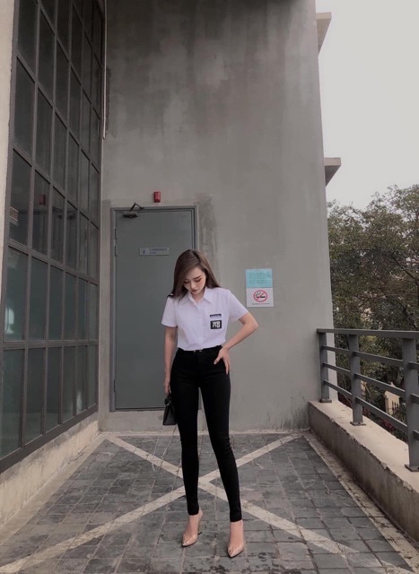 Áo sơ mi wag trẻ trung tay cộc áo sơ mi đi học