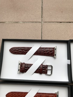 Dây đồng hồ Apple Watch da cs thật 100%