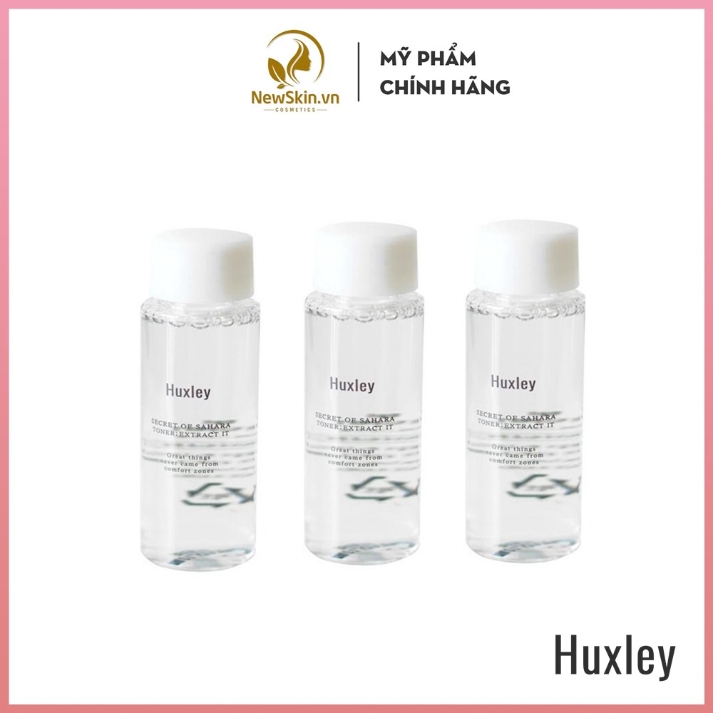 Nước hoa hồng Huxley Secret of Sahara Toner, Extract It mini size 15ml