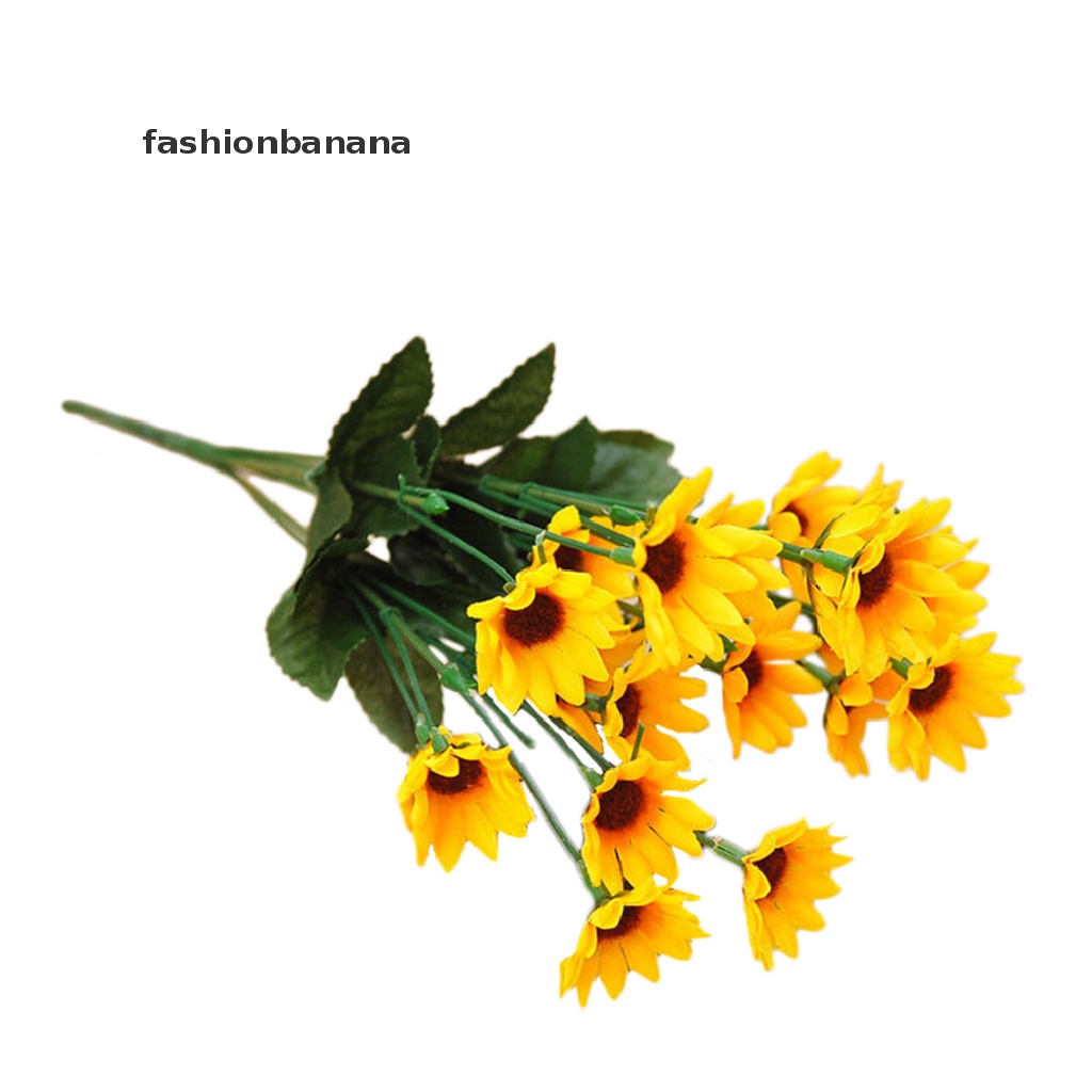 Bó Hoa Hướng Dương Giả 14 Bông Trang Trí Tiệc Cưới