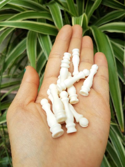 Một đôi đầu cầu xương thẳng dành cho lồng khuyên