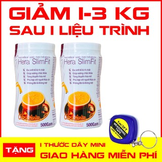 2 HỘP GIẢM CÂN HERA SLIMFIT 500GR