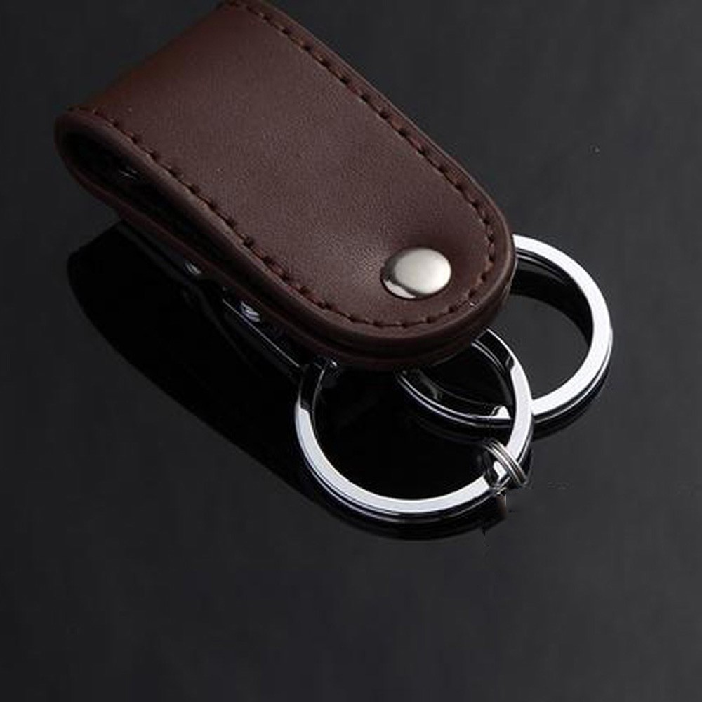 Móc khoá dây nịt da thật có thể tháo rời