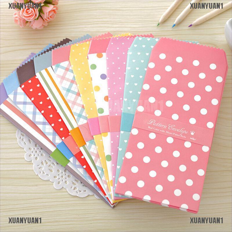 1 Gói 5 / 1 Thiệp Mời Nhiều Màu Sắc